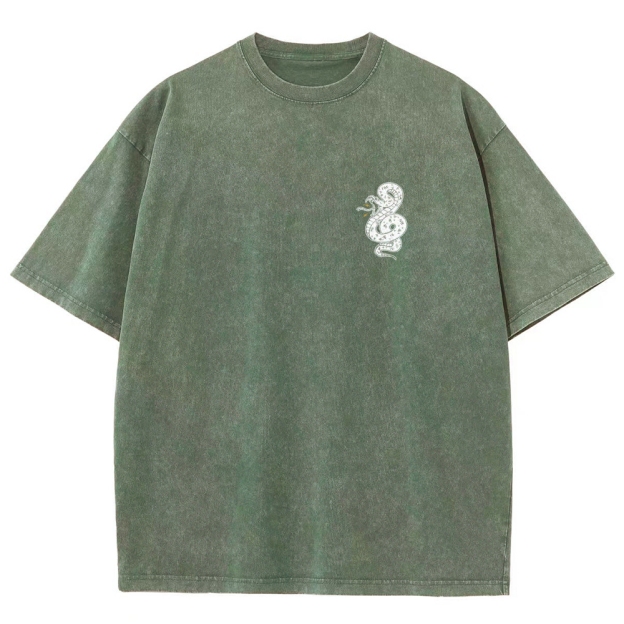 Long Live Rad Women Vintage Snowflake Washed T-Shirt