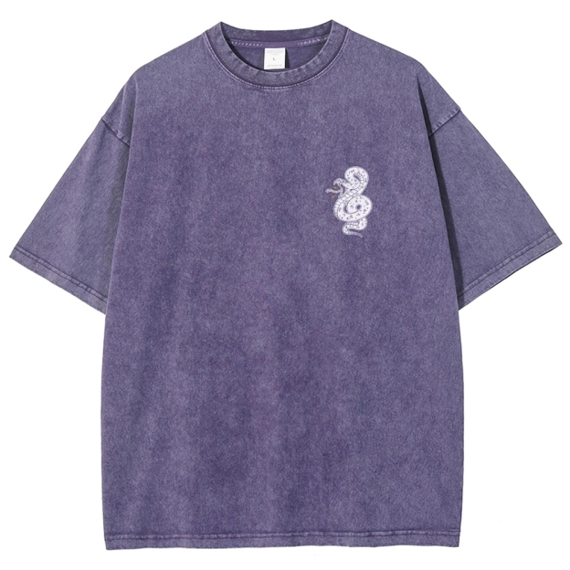 Long Live Rad Women Vintage Snowflake Washed T-Shirt
