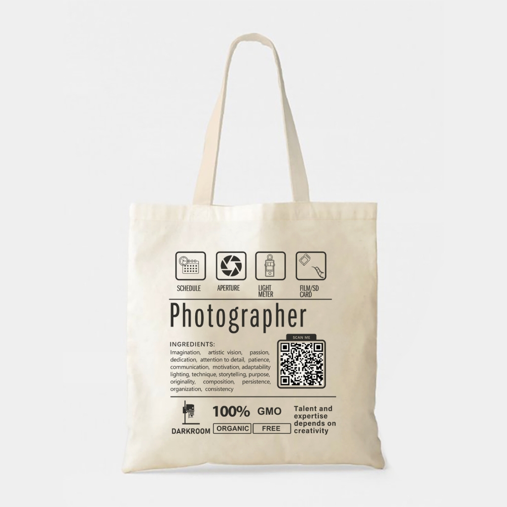 Photographer Or Code Tote Bag