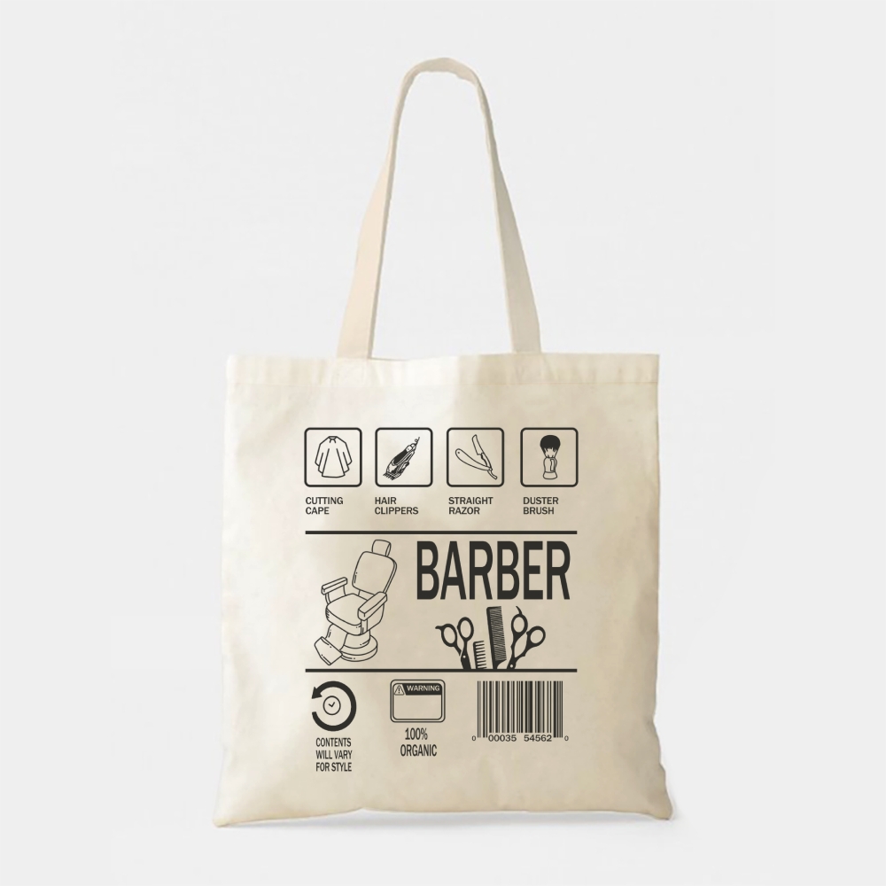 BARBER Tote Bag