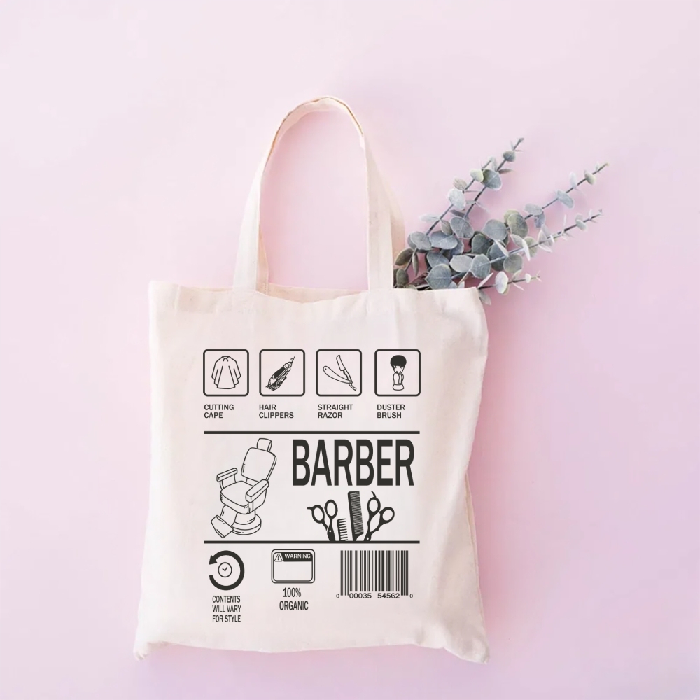 BARBER Tote Bag