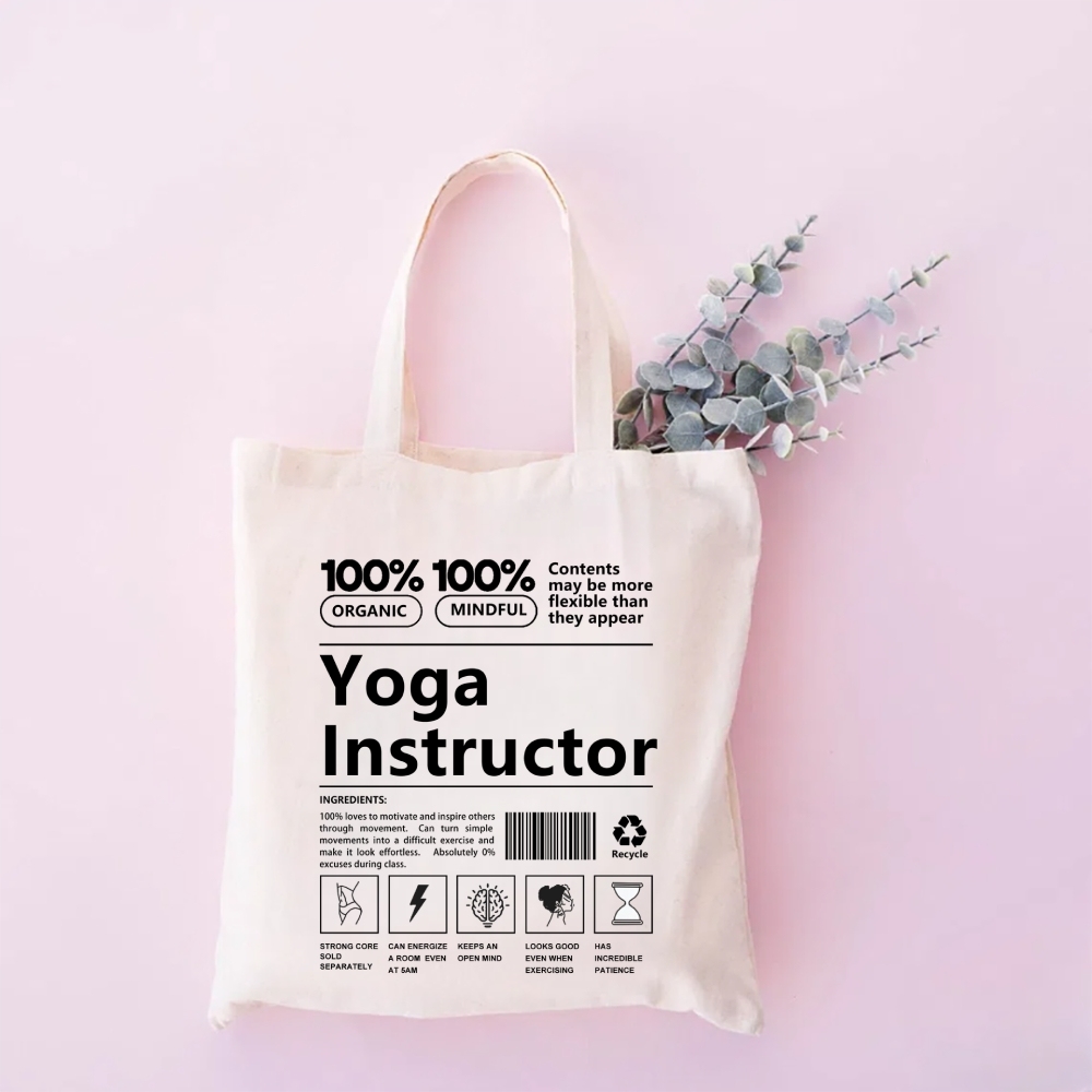 Yoga instructor Tote Bag