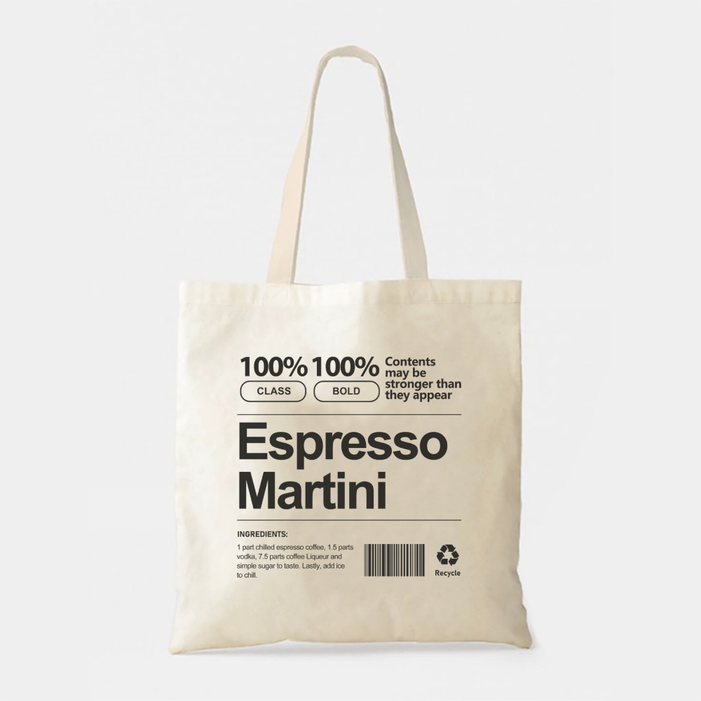 Espresso Martini Tote Bag
