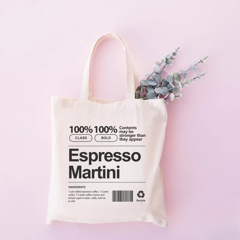 Espresso Martini Tote Bag