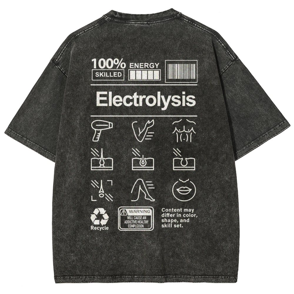 Electrolysis Unisex Fit Washed T-Shirt Customscool