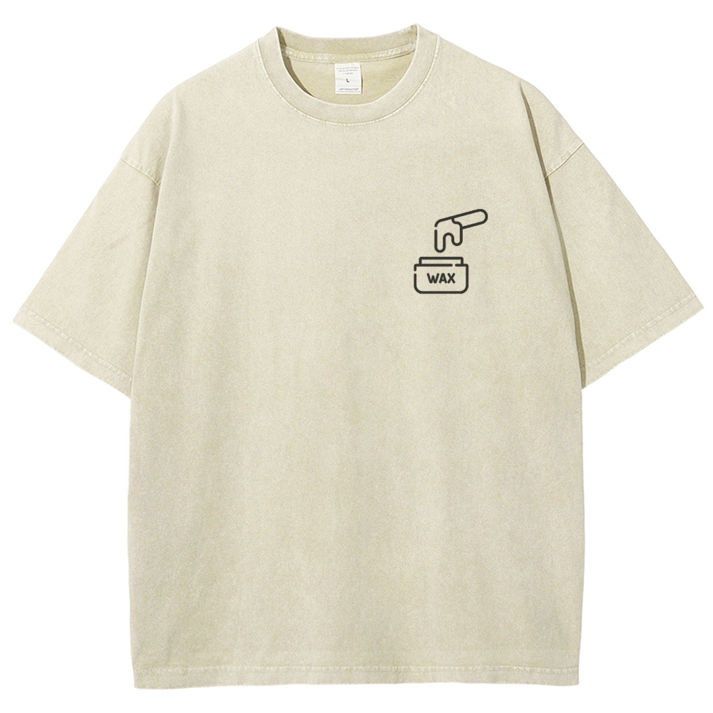 Esthstician Wax Unisex Fit Washed T-Shirt Customscool