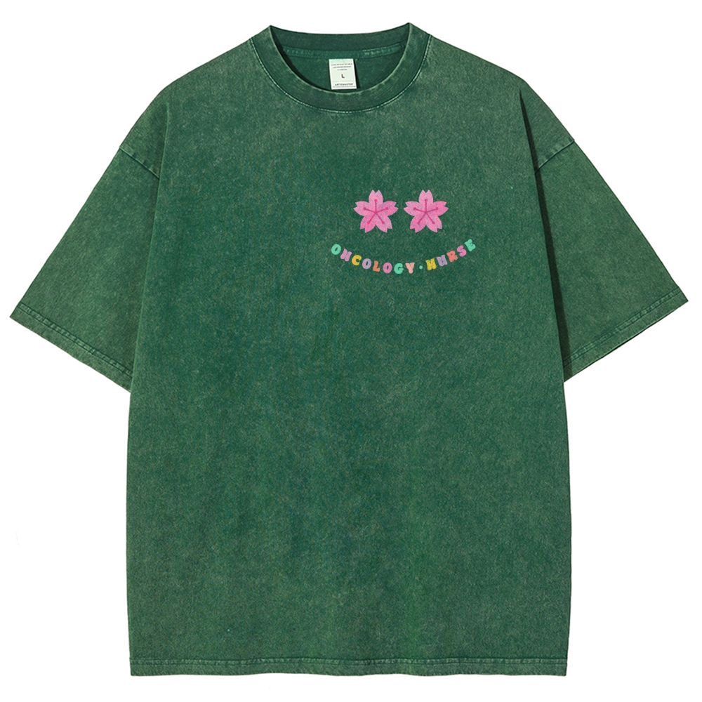 Kill Cancer Unisex Fit Washed T-Shirt Customscool