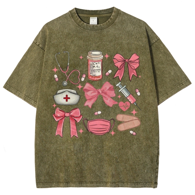 Unisex Fit Washed T-Shirt Customscool