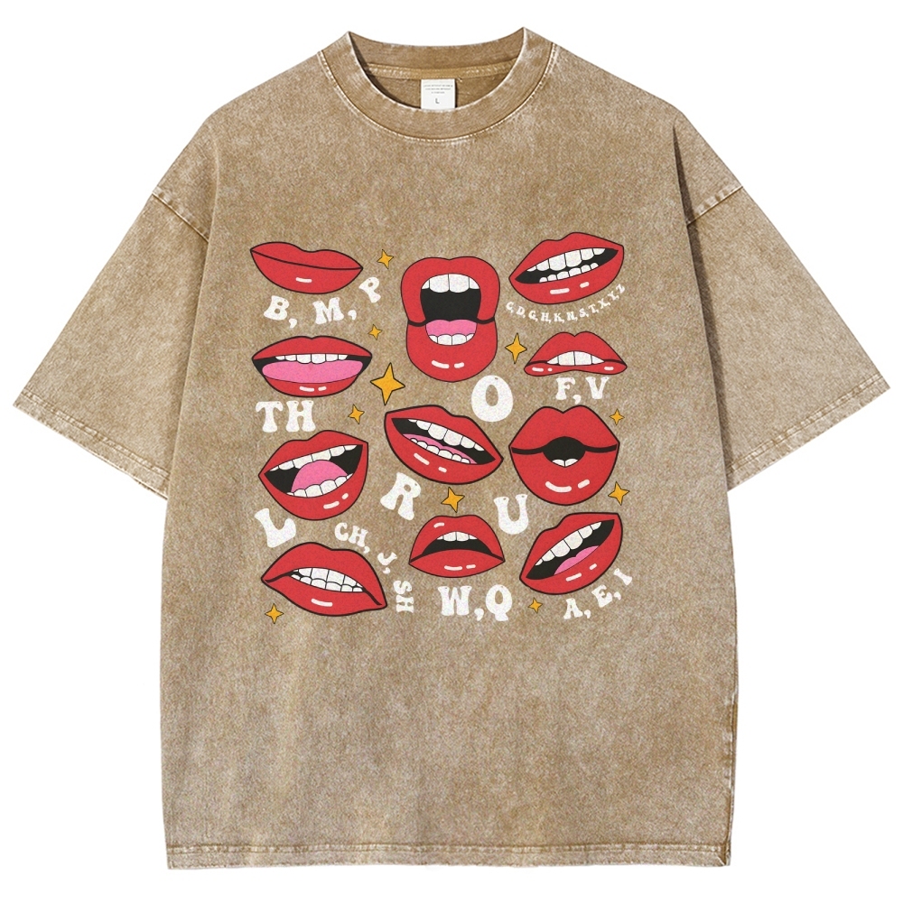 Unisex Fit Washed T-Shirt Customscool
