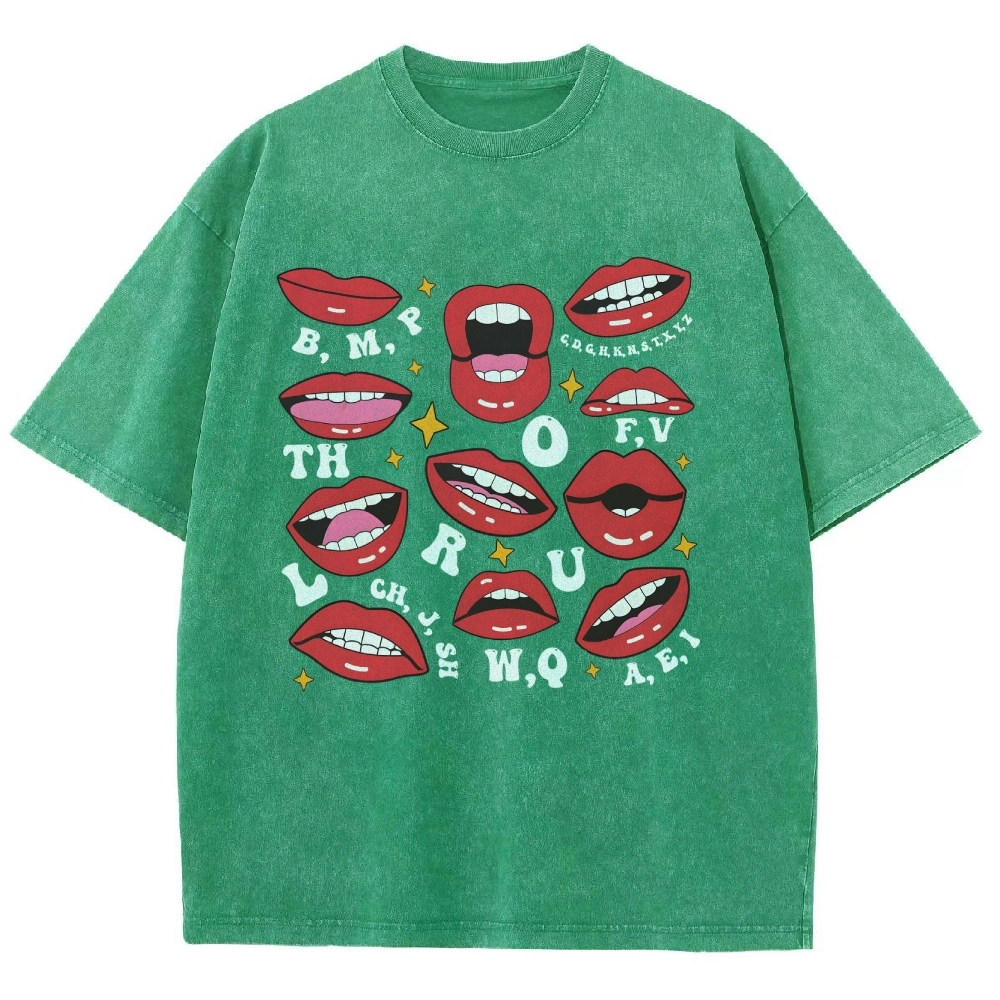 Unisex Fit Washed T-Shirt Customscool