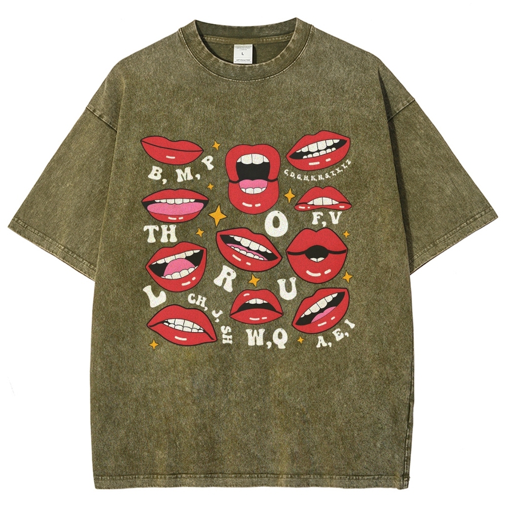 Unisex Fit Washed T-Shirt Customscool
