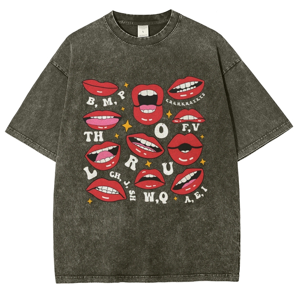 Unisex Fit Washed T-Shirt Customscool