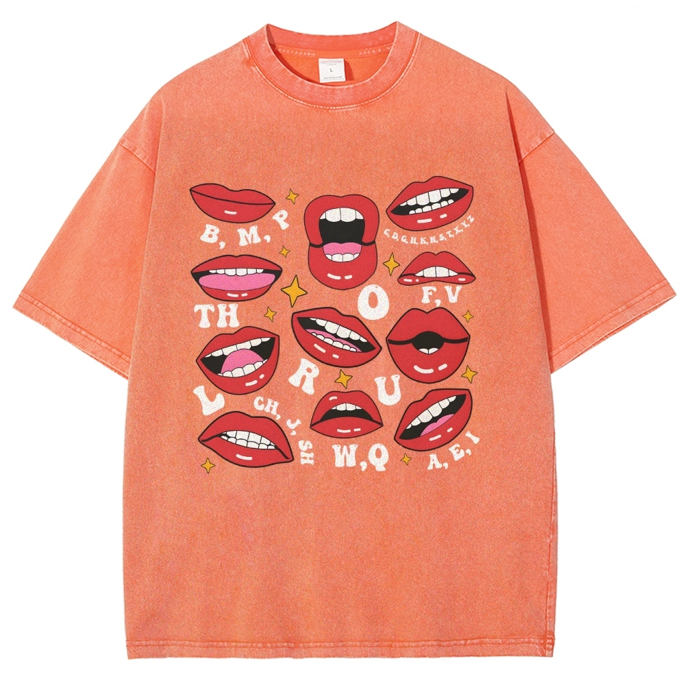 Unisex Fit Washed T-Shirt Customscool