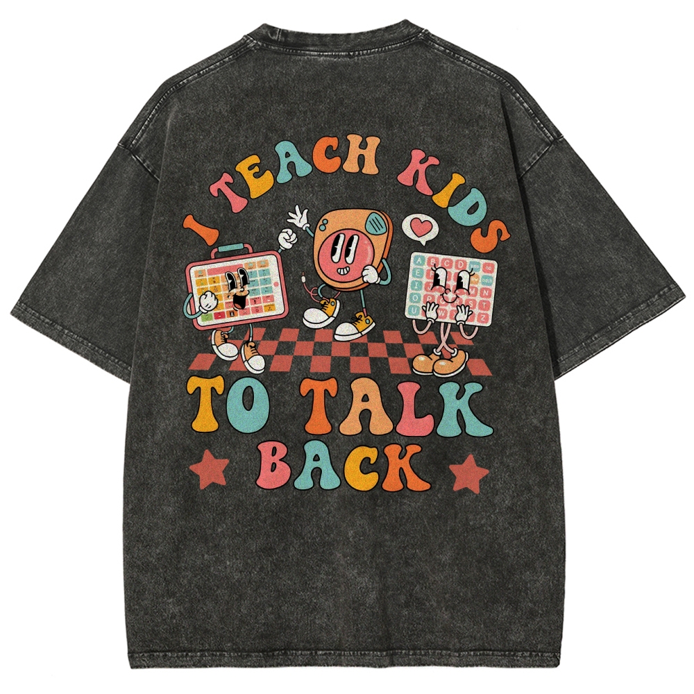 SLP Addcustom Unisex Fit Washed T-Shirt Customscool