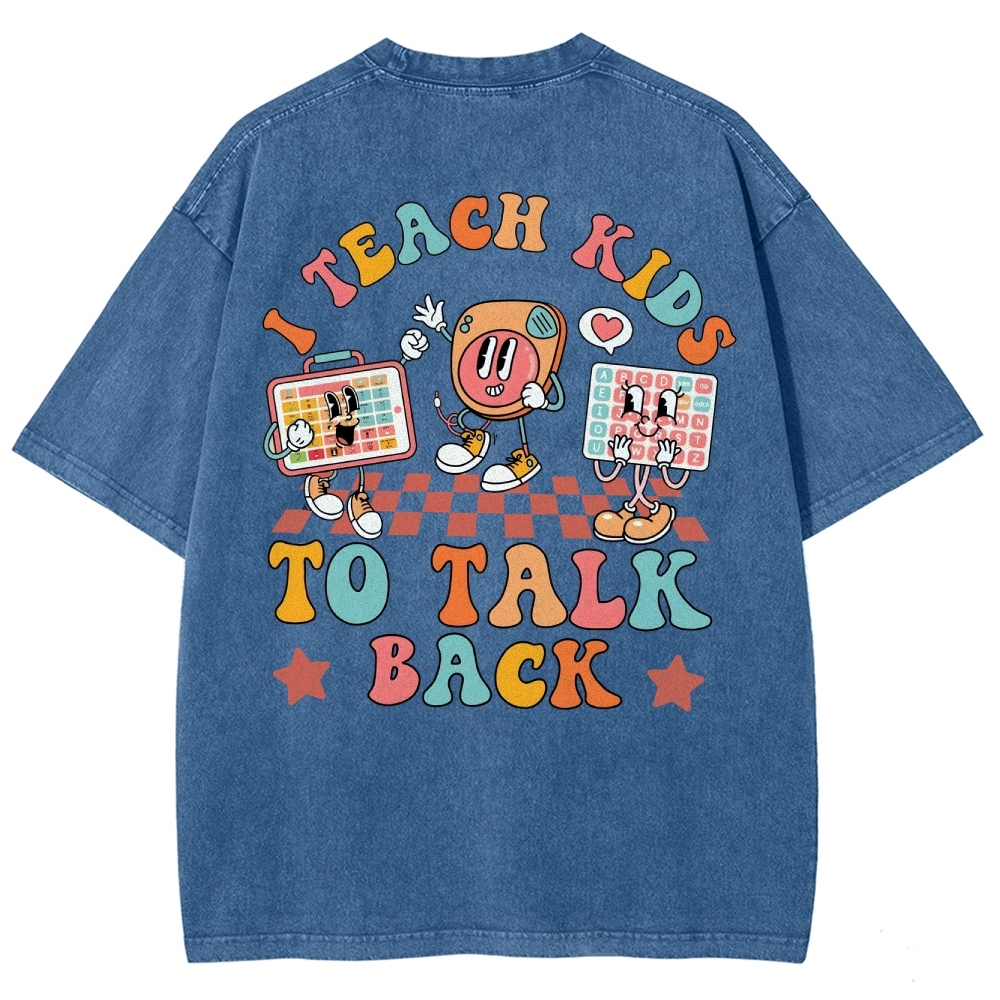 SLP Addcustom Unisex Fit Washed T-Shirt Customscool