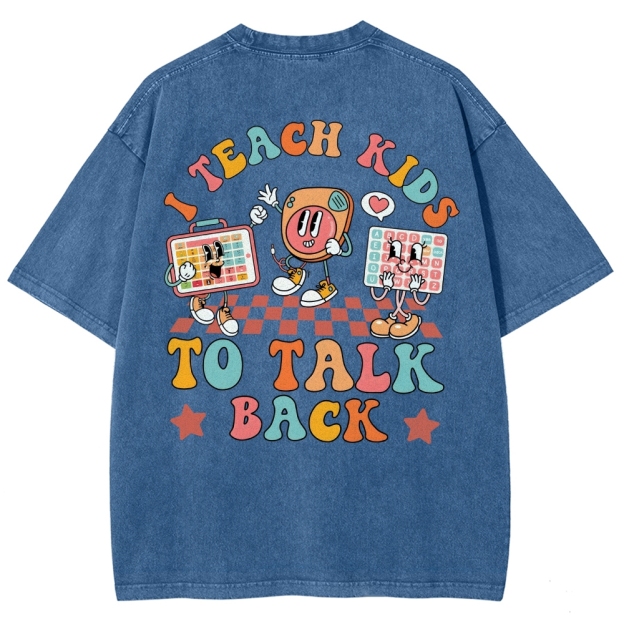 SLP Addcustom Unisex Fit Washed T-Shirt Customscool