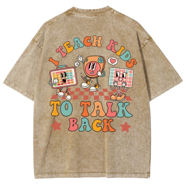 SLP Addcustom Unisex Fit Washed T-Shirt Customscool