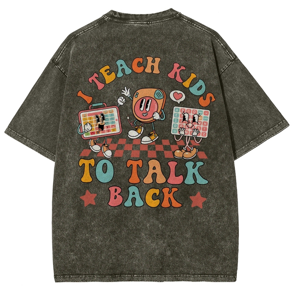 SLP Addcustom Unisex Fit Washed T-Shirt Customscool