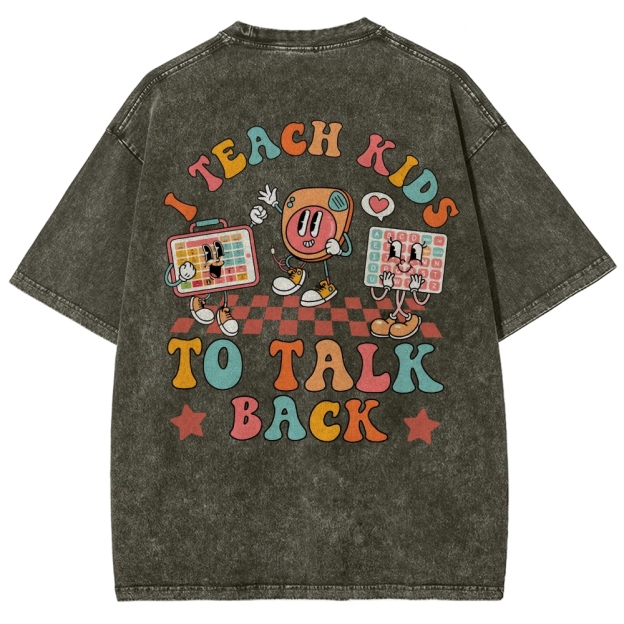 SLP Addcustom Unisex Fit Washed T-Shirt Customscool