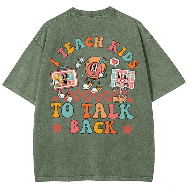 SLP Addcustom Unisex Fit Washed T-Shirt Customscool