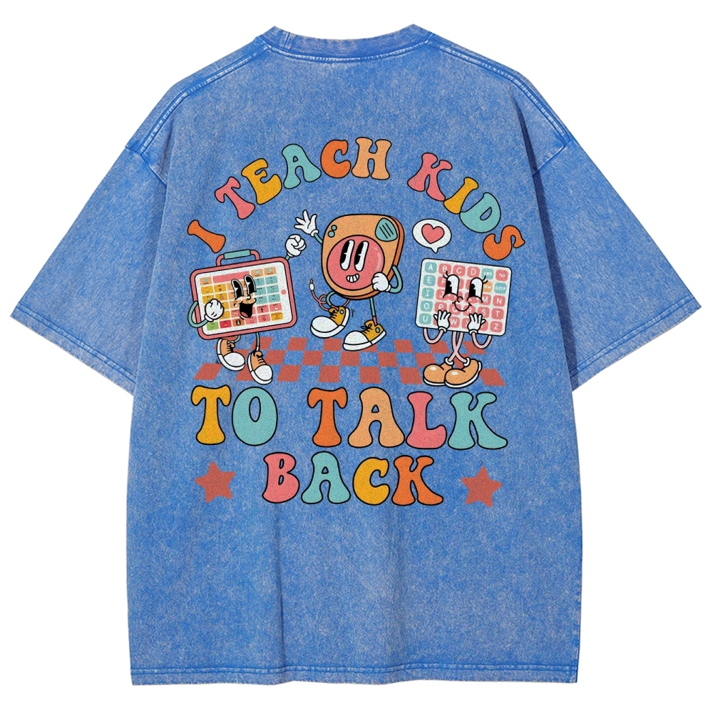 SLP Addcustom Unisex Fit Washed T-Shirt Customscool