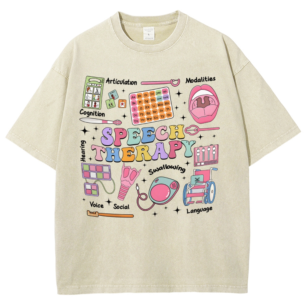 SLP Unisex Fit Washed T-Shirt