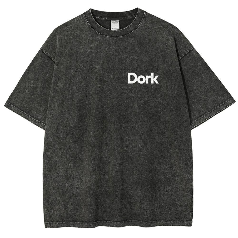 Dork Unisex Fit Washed T-Shirt