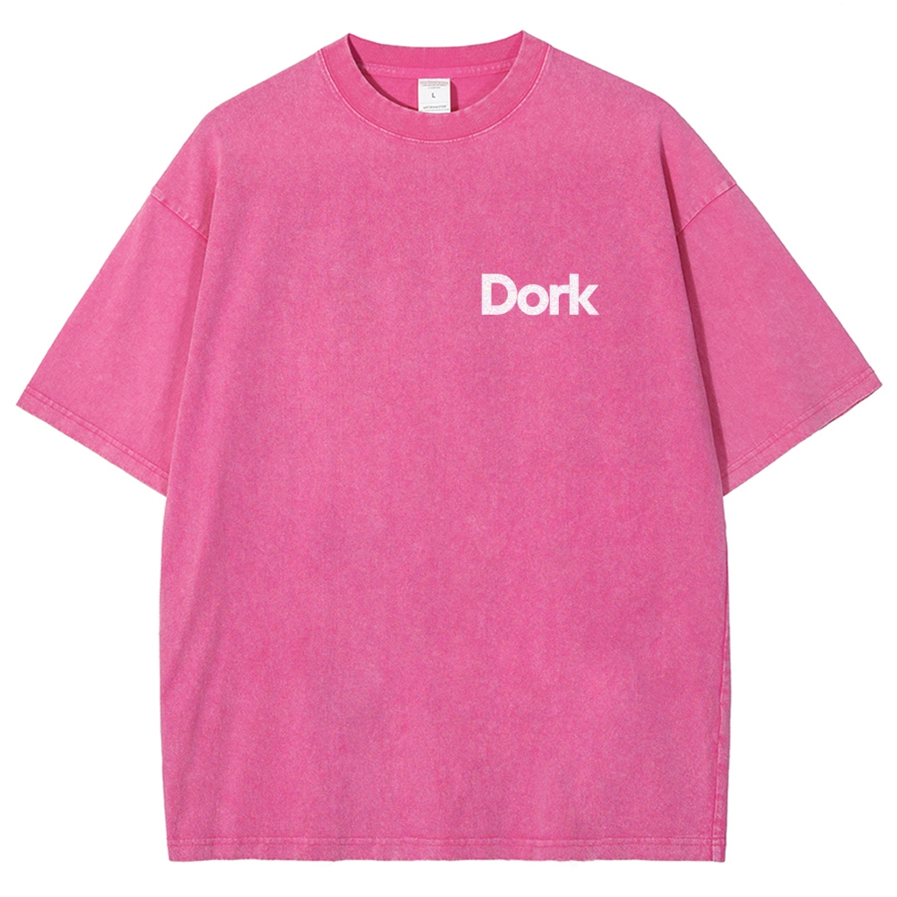 Dork Unisex Fit Washed T-Shirt