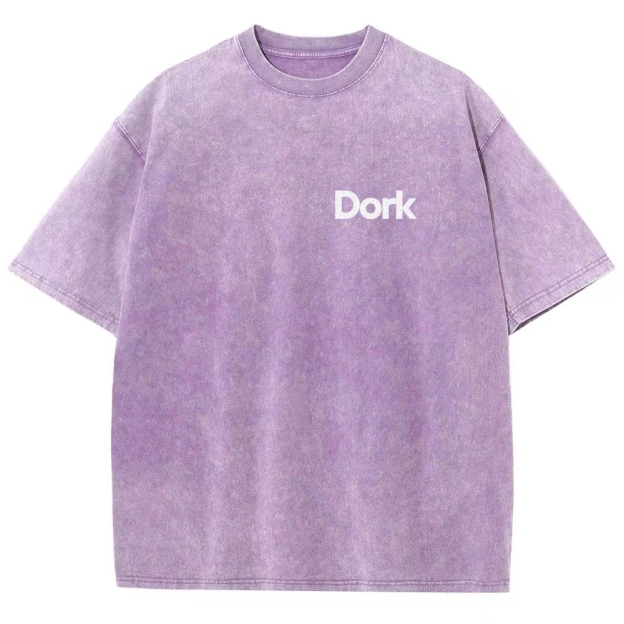 Dork Unisex Fit Washed T-Shirt