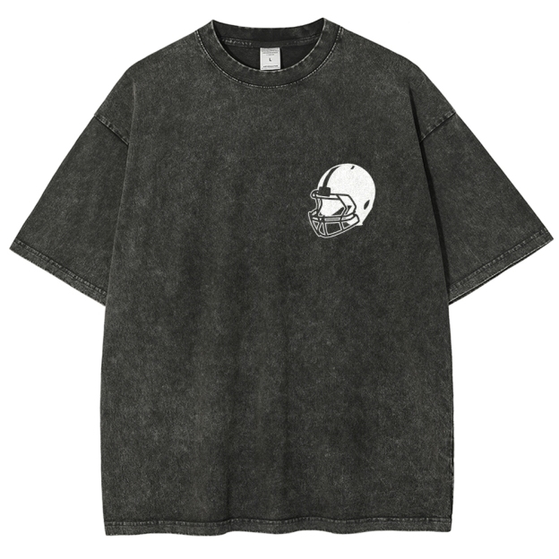Football Unisex Fit Washed T-Shirt