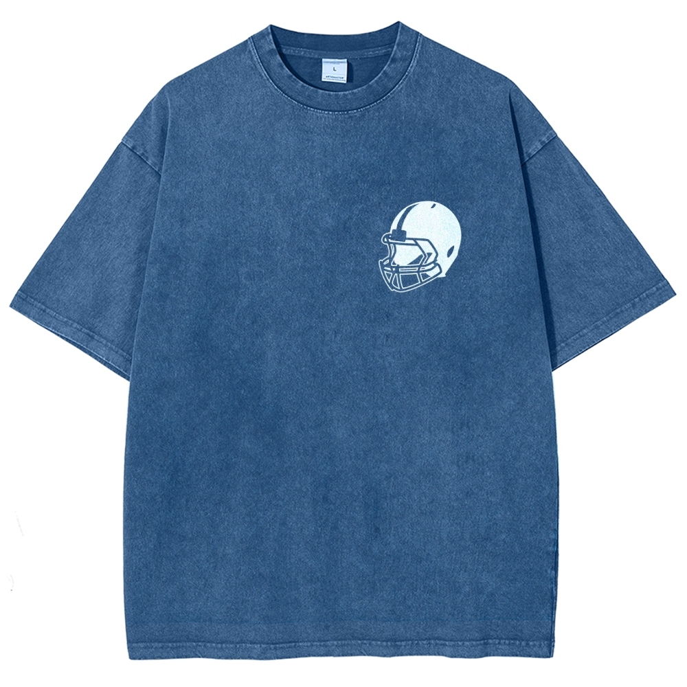 Football Unisex Fit Washed T-Shirt