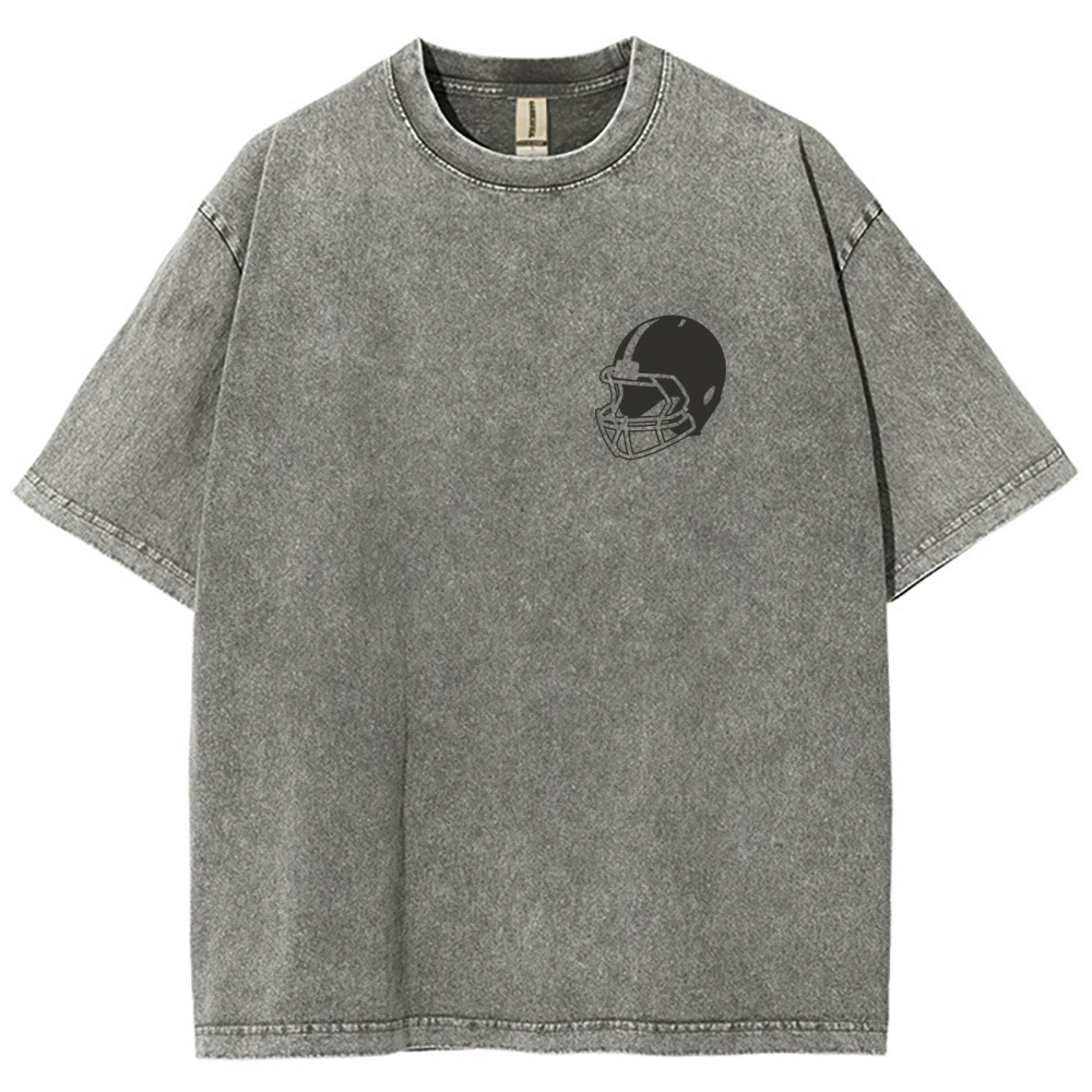 Football Unisex Fit Washed T-Shirt