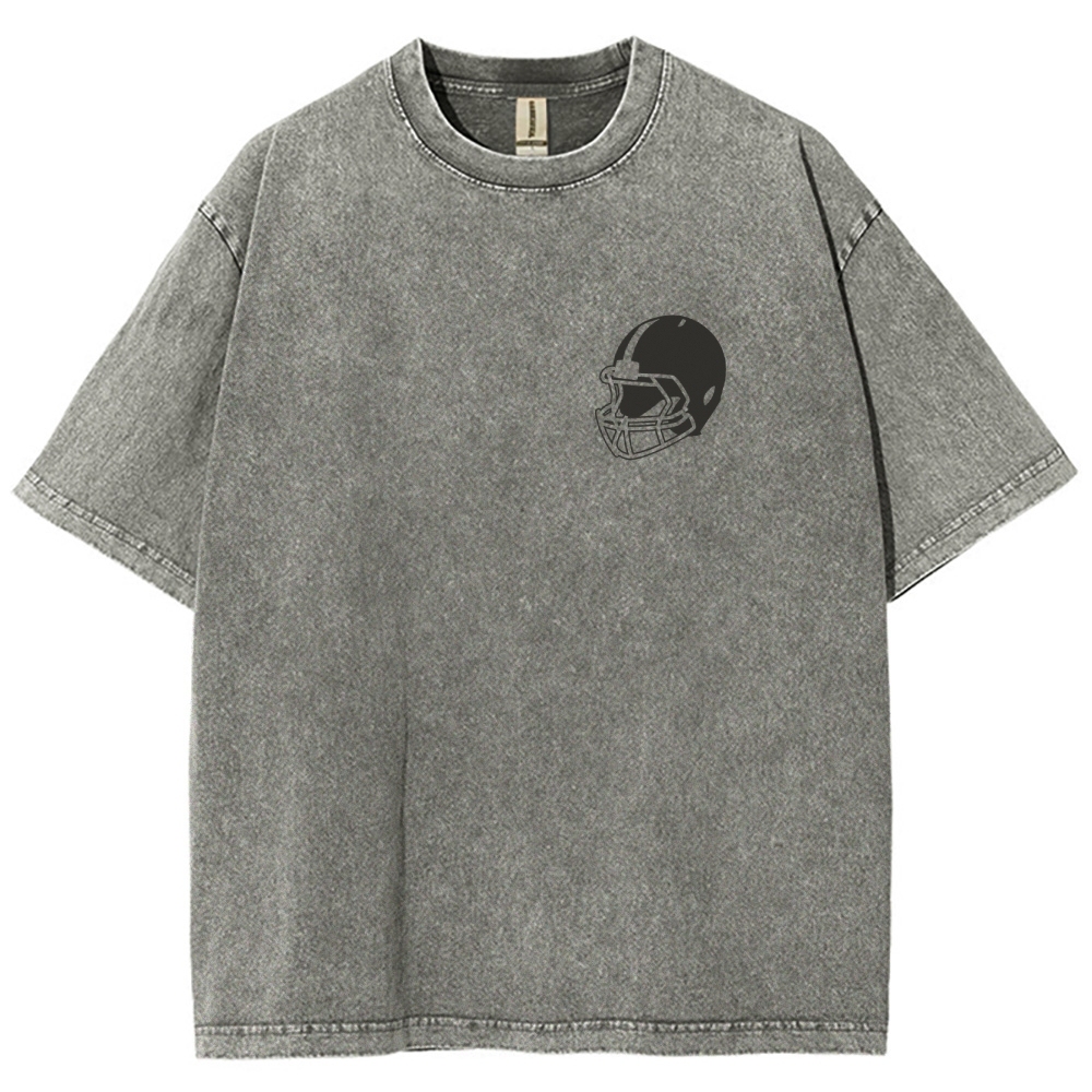 Football Unisex Fit Washed T-Shirt