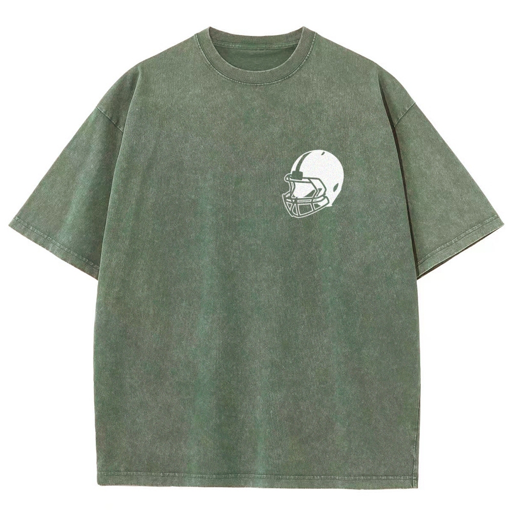 Football Unisex Fit Washed T-Shirt