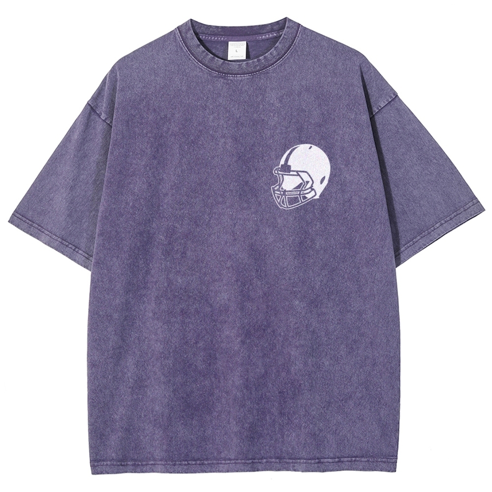 Football Unisex Fit Washed T-Shirt