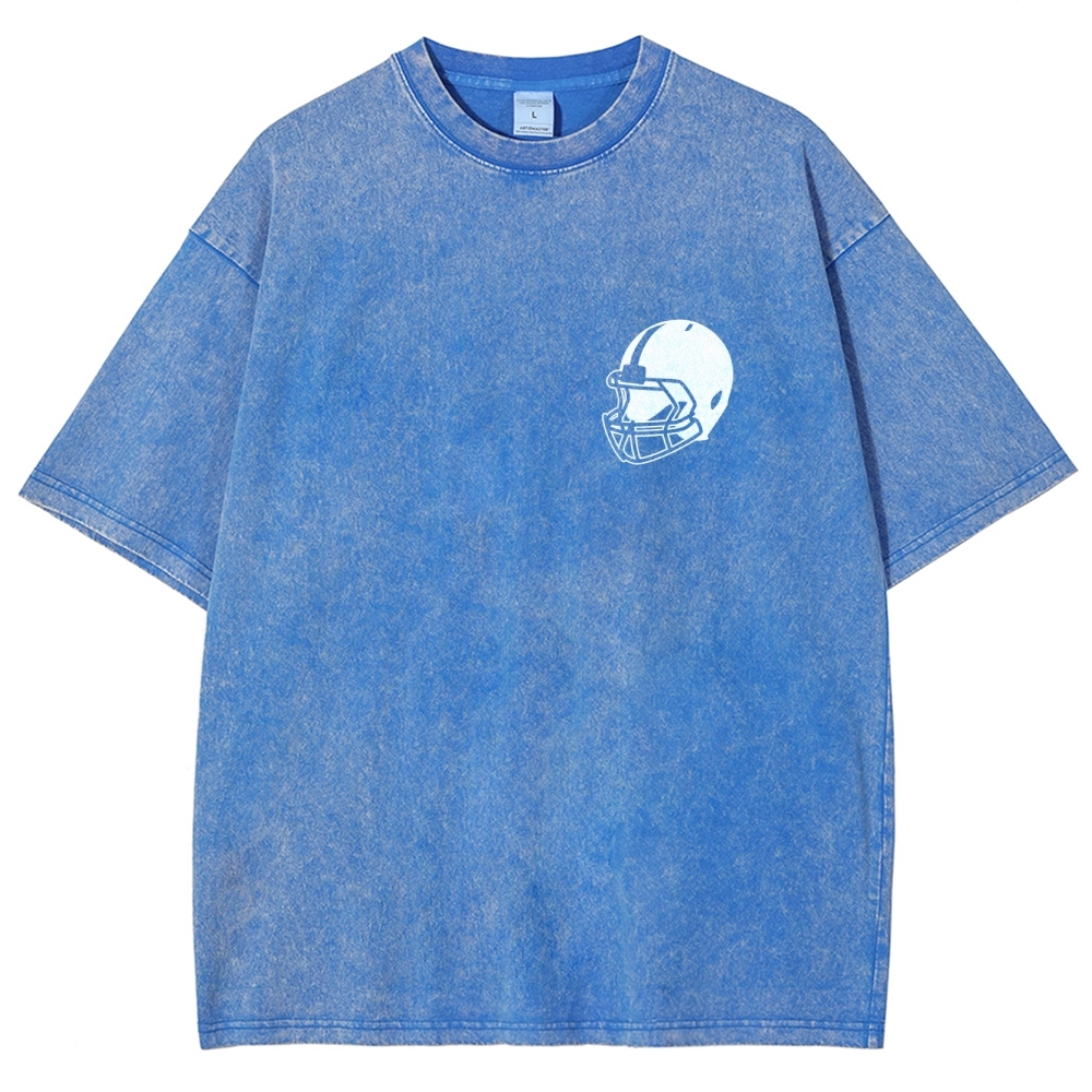 Football Unisex Fit Washed T-Shirt