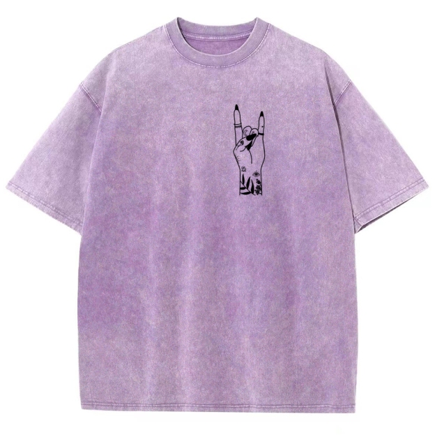 Nail Tech Unisex Fit Washed T-Shirt Customscool