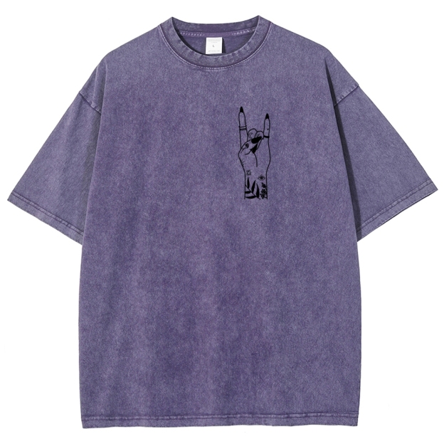 Nail Tech Unisex Fit Washed T-Shirt Customscool