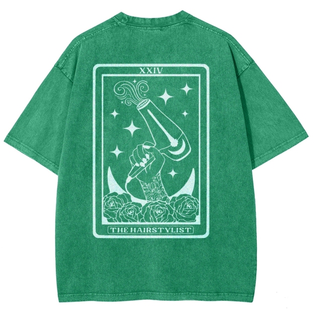 Hairstylist Unisex Fit Washed T-Shirt Customscool