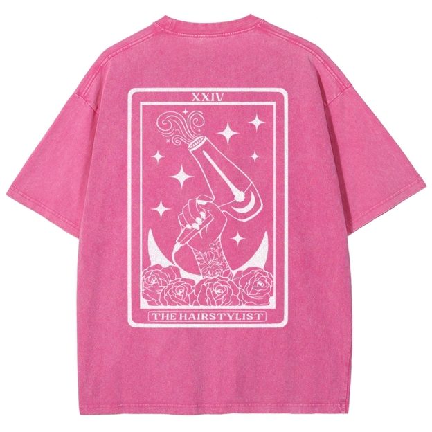 Hairstylist Unisex Fit Washed T-Shirt Customscool