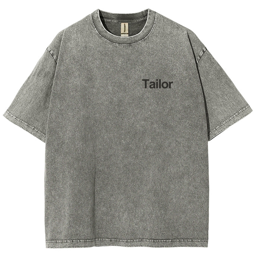 Tailor Unisex Fit Washed T-Shirt Customscool