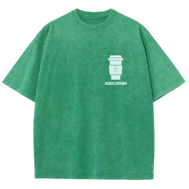 Barista Addcustom Unisex Fit Washed T-Shirt