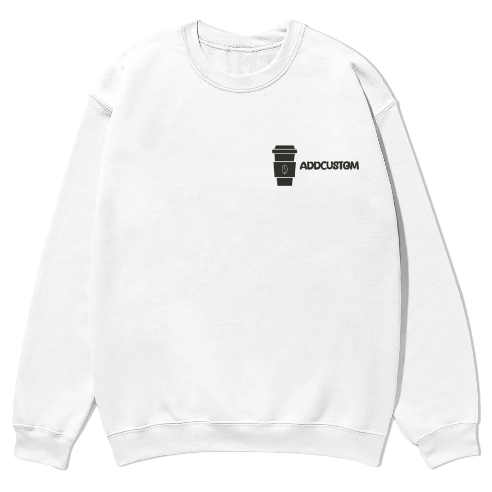 Barista Addcustom Casual Crewneck Sweatshirt