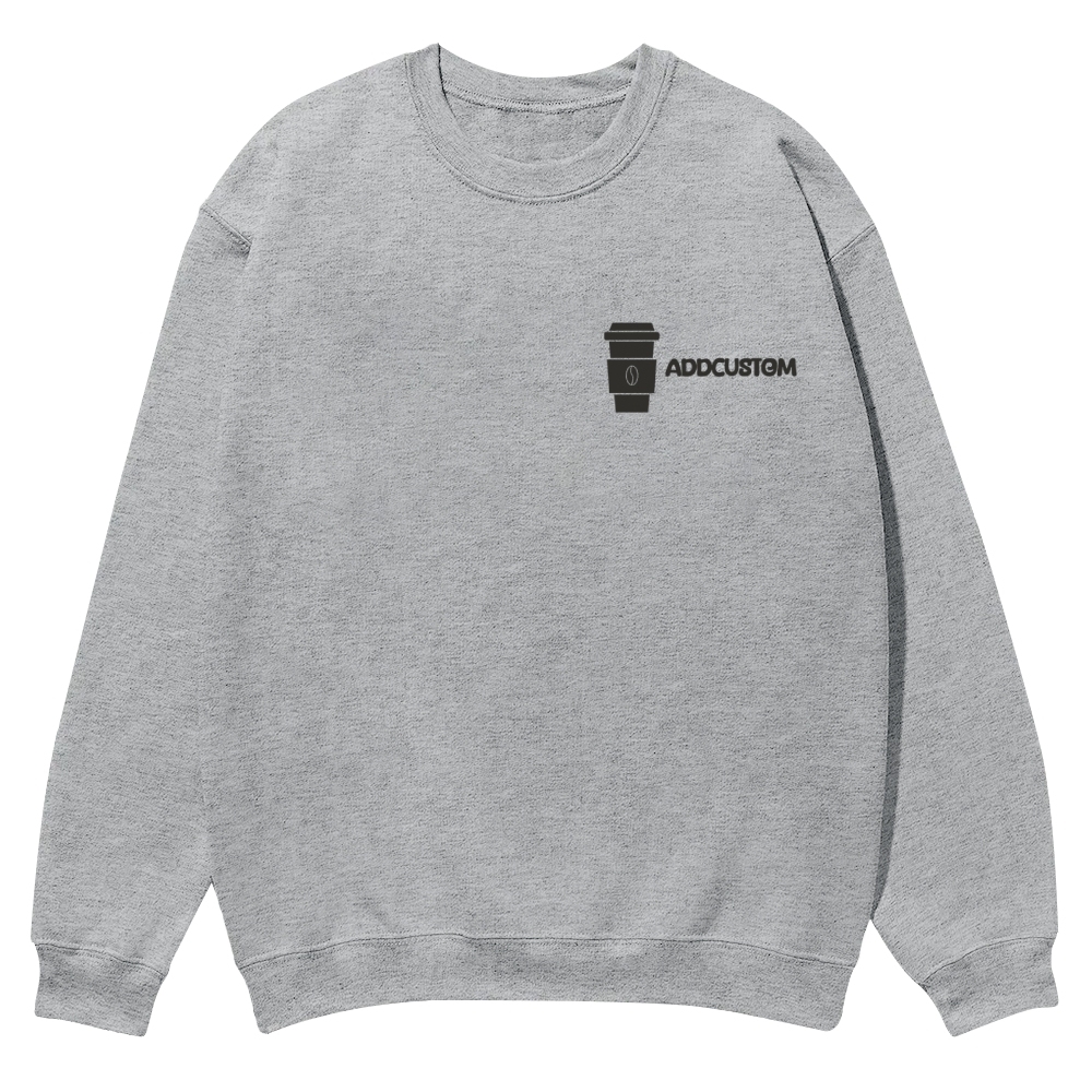 Barista Addcustom Casual Crewneck Sweatshirt