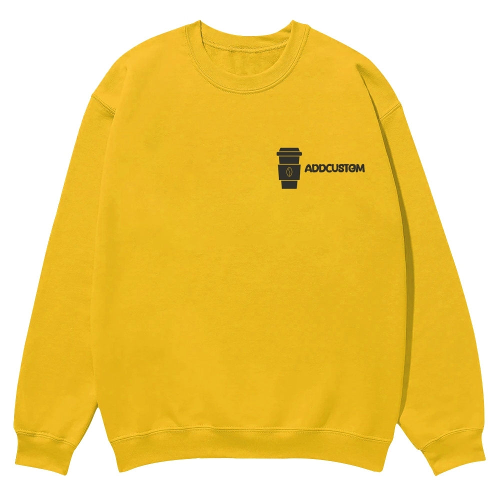 Barista Addcustom Casual Crewneck Sweatshirt