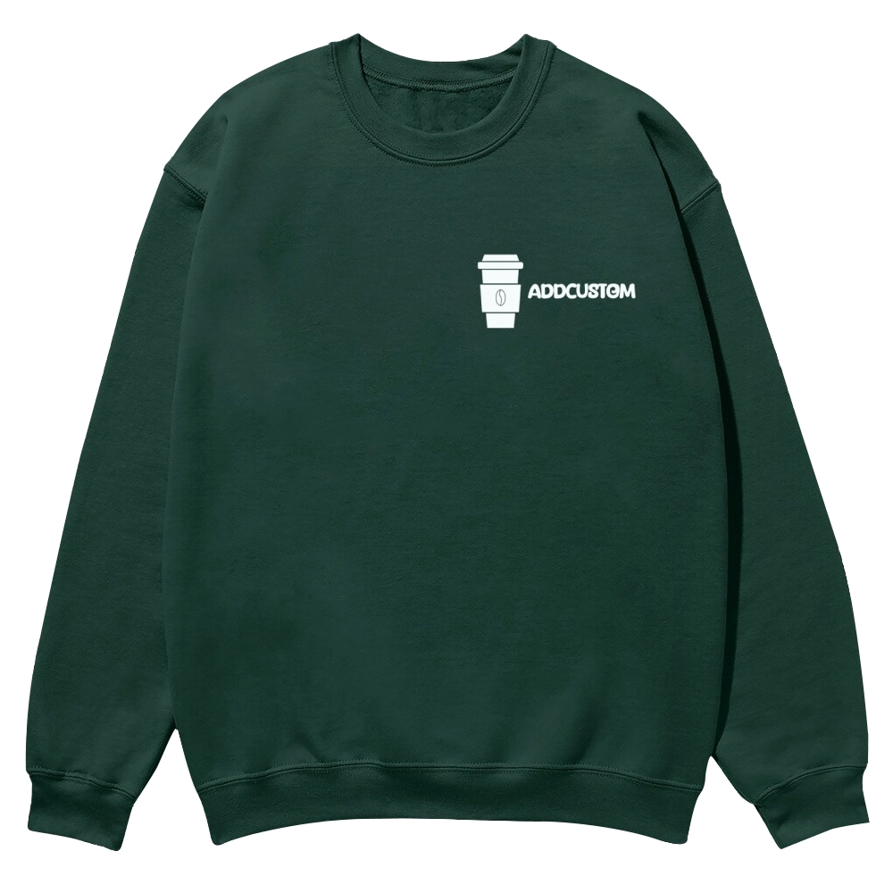 Barista Addcustom Casual Crewneck Sweatshirt