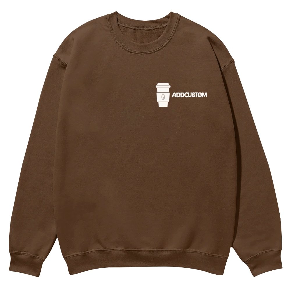 Barista Addcustom Casual Crewneck Sweatshirt