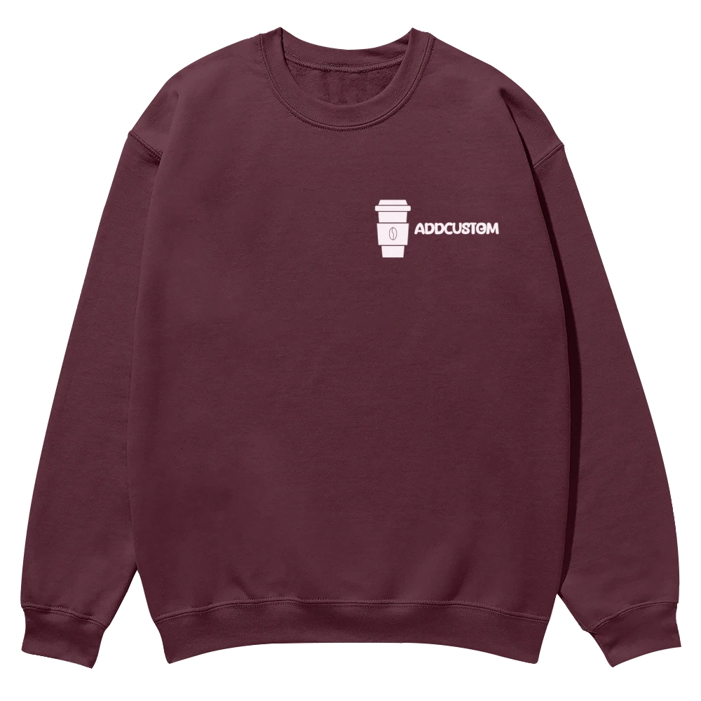 Barista Addcustom Casual Crewneck Sweatshirt