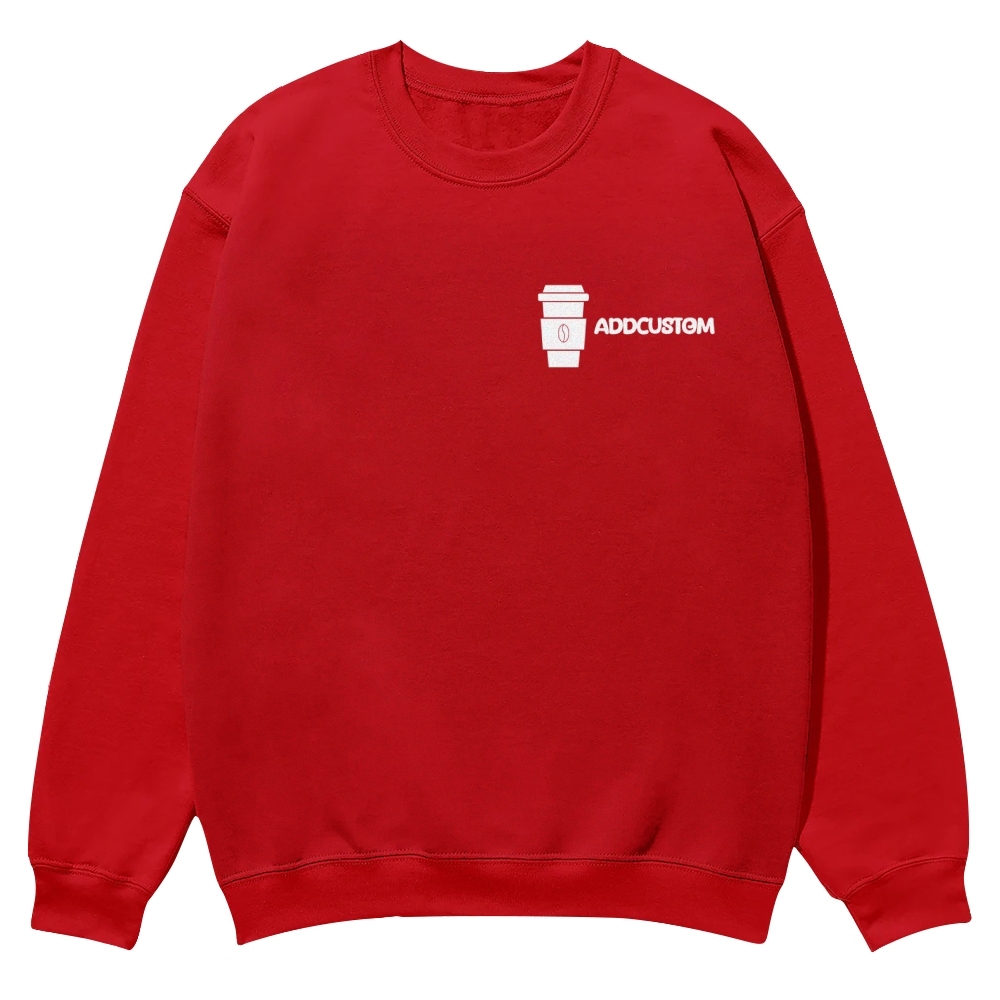 Barista Addcustom Casual Crewneck Sweatshirt