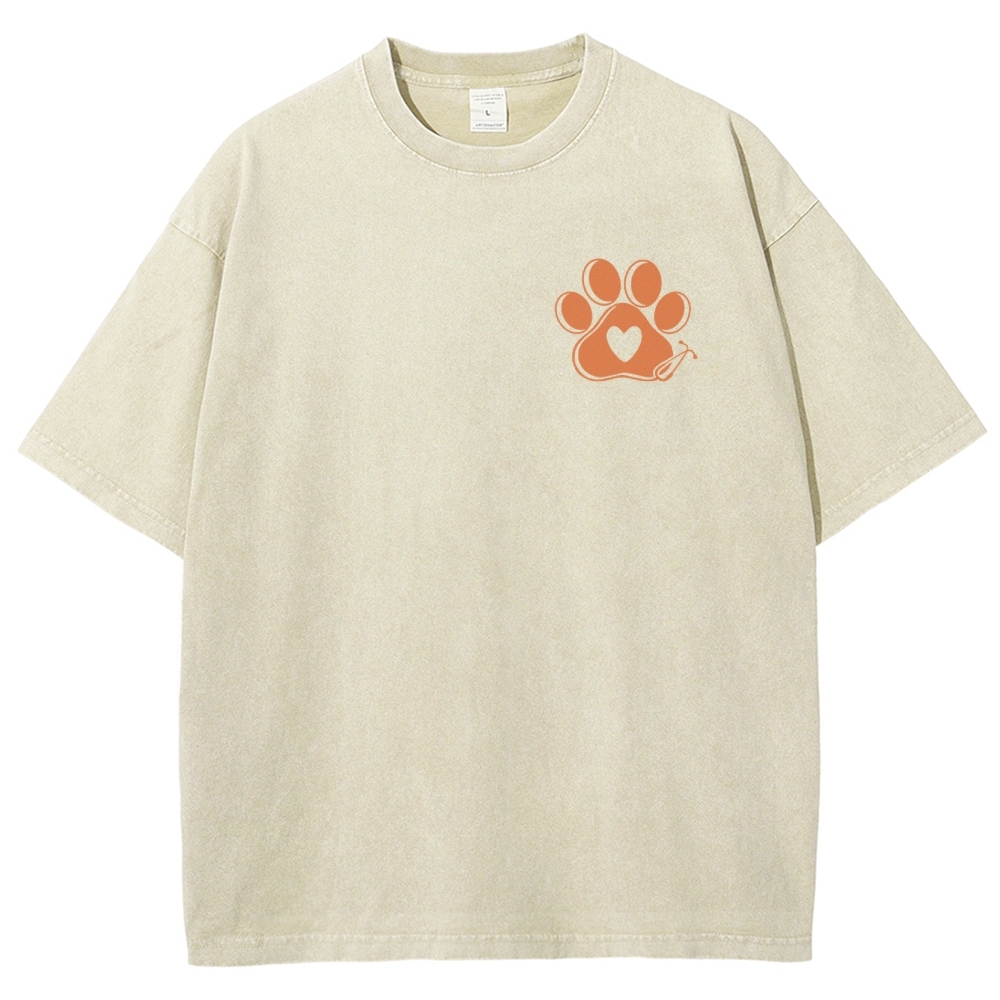 Vet Tech Unisex Fit Washed T-Shirt Customscool
